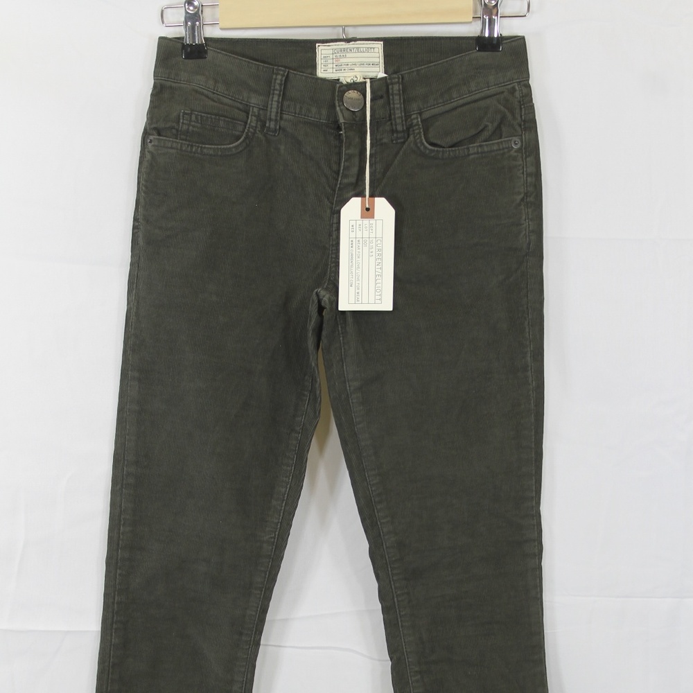 Current Elliott Corduroy Stretch Jeans Size 23 new